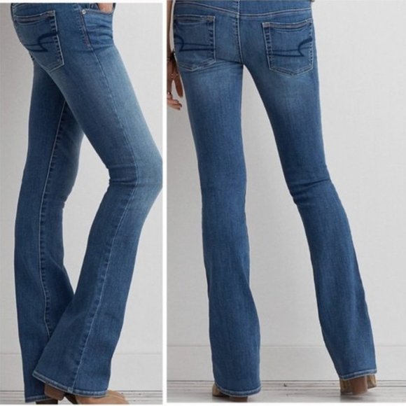 American Eagle Outfitters Denim - American Eagle Kick Boot Super Stretch Jeans Sz 0